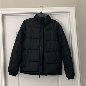 Men’s Black Old Navy Puffer Jacket